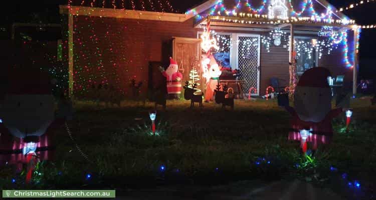 Christmas Light display at 15 Ritchie Street, Torrens