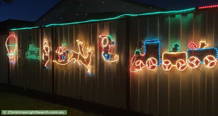 Christmas Light display at 78 Shaftsbury Boulevard, Point Cook