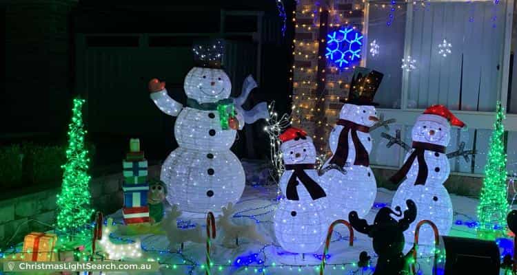 Christmas Light display at 10 Fullerton Crescent, Bligh Park