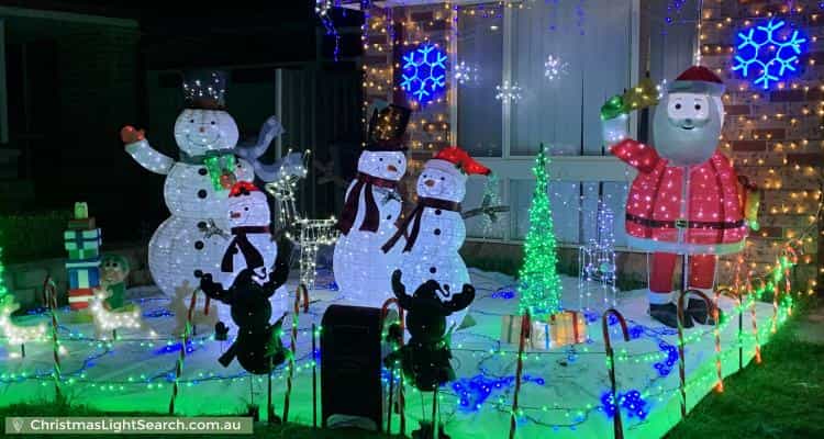 Christmas Light display at 10 Fullerton Crescent, Bligh Park