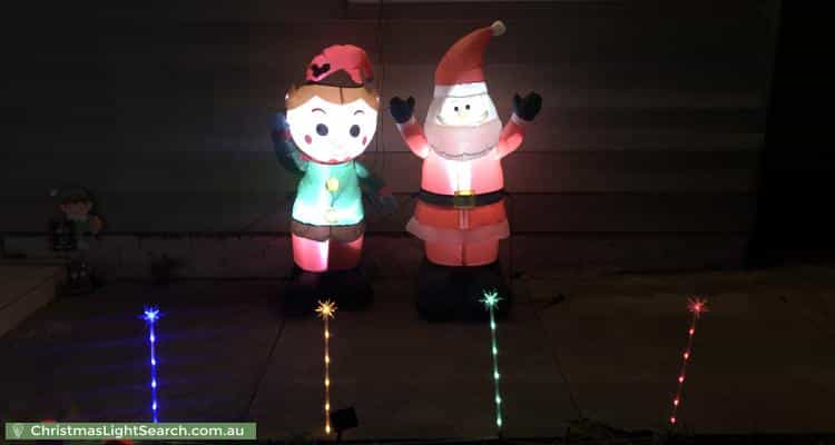 Christmas Light display at 45 Fuller Street, Seven Hills