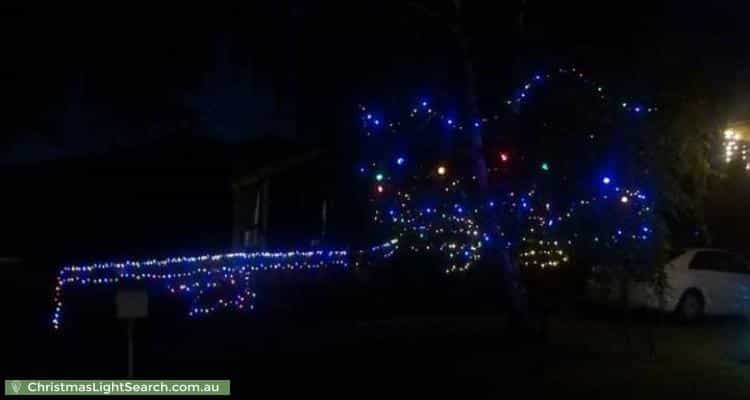 Christmas Light display at 3 Cleveland Court, Dandenong North