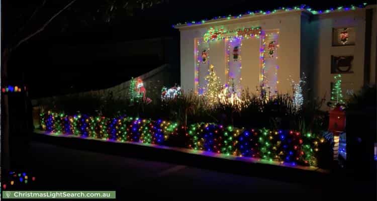 Christmas Light display at 33 Philip Street, Altona Meadows