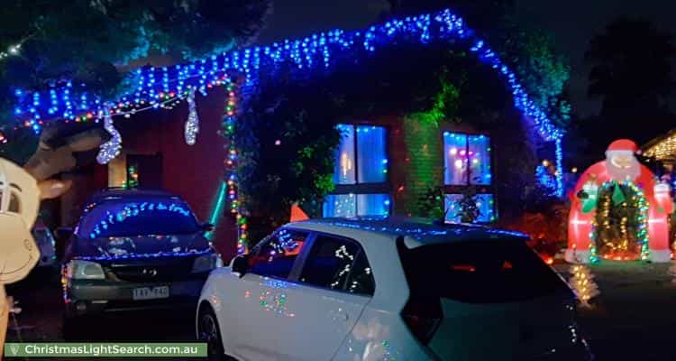 Christmas Light display at 9 Cambden Park Parade, Ferntree Gully