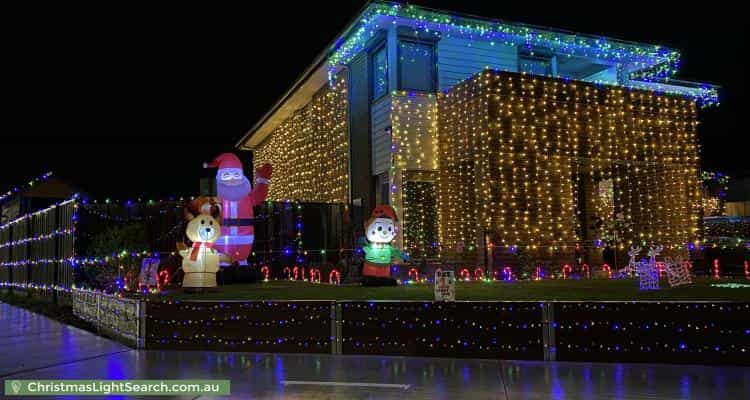 Christmas Light display at 120 Plumpton Road, Diggers Rest