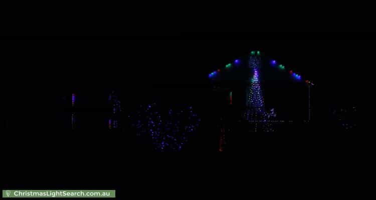 Christmas Light display at 19 Barritt Street, Elizabeth Downs