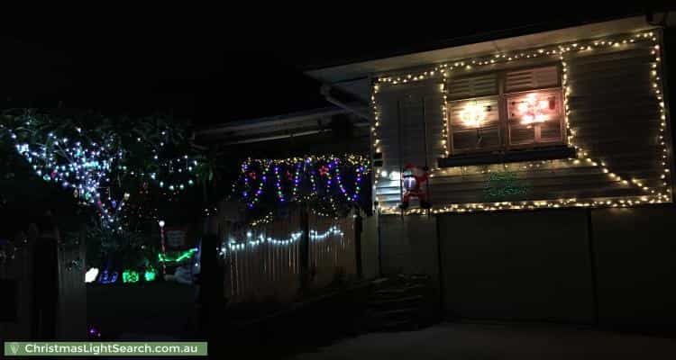 Christmas Light display at 12 Anita Street, Yeronga