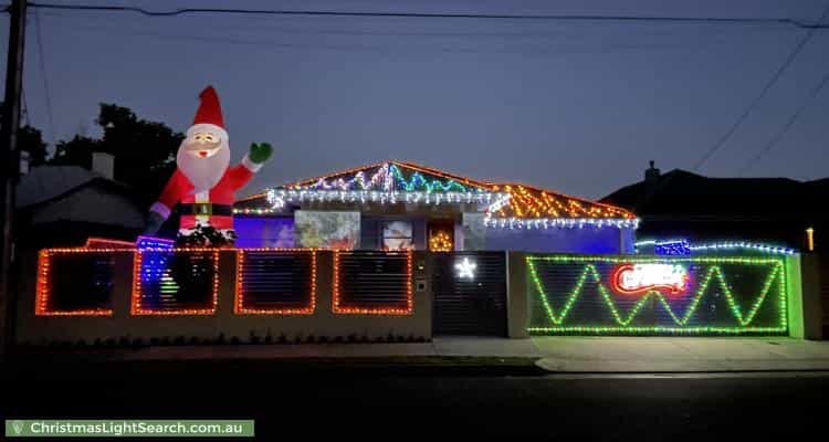 Christmas Light display at 52 Ashbrook Avenue, Payneham
