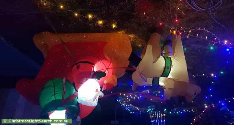 Christmas Light display at 133 Goodman Road, Elizabeth South