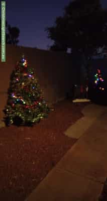 Christmas Light display at 3 Burdell Street, Elizabeth Downs