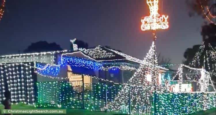 Christmas Light display at 9 Oberon Drive, Carrum Downs