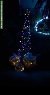 Christmas Light display at 11 Kalinda Drive, Port Macquarie