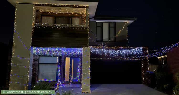 Christmas Light display at 43 Rivington Road, Point Cook