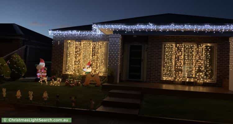 Christmas Light display at 54 Cravens Road, Mernda