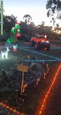 Christmas Light display at 12 Chesser Street, Parafield Gardens