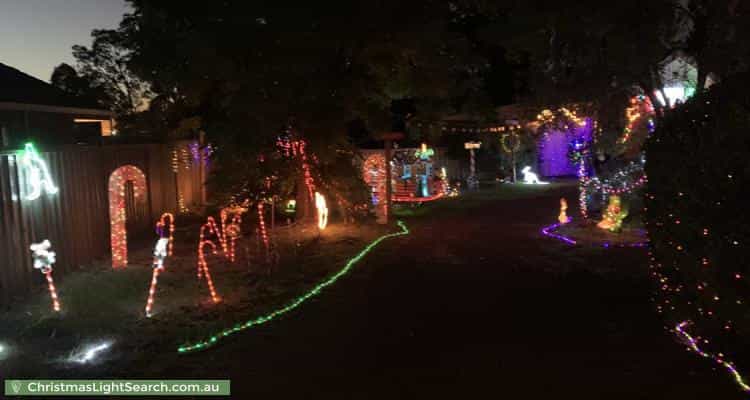 Christmas Light display at 901 South Western Highway, Byford
