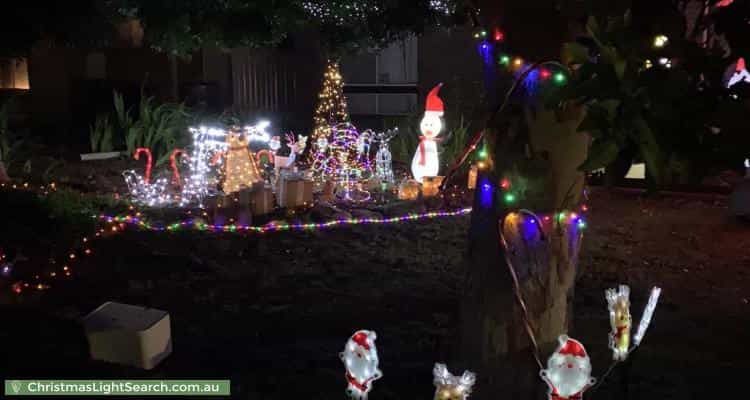 Christmas Light display at 19 Freeman Avenue, Morphett Vale