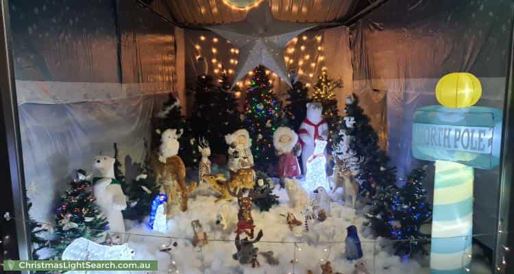 Christmas Light display at 5 Geebung Street, Maddington