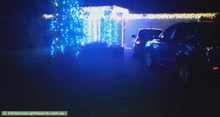 Christmas Light display at  Seaside Boulevard, Fern Bay