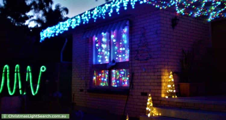 Christmas Light display at 4 Westall Court, Sheidow Park
