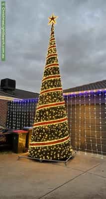 Christmas Light display at 57 Babele Road, Tarneit