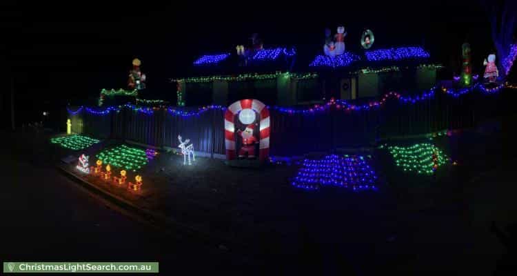 Christmas Light display at 20 McMahon Avenue, Para Hills