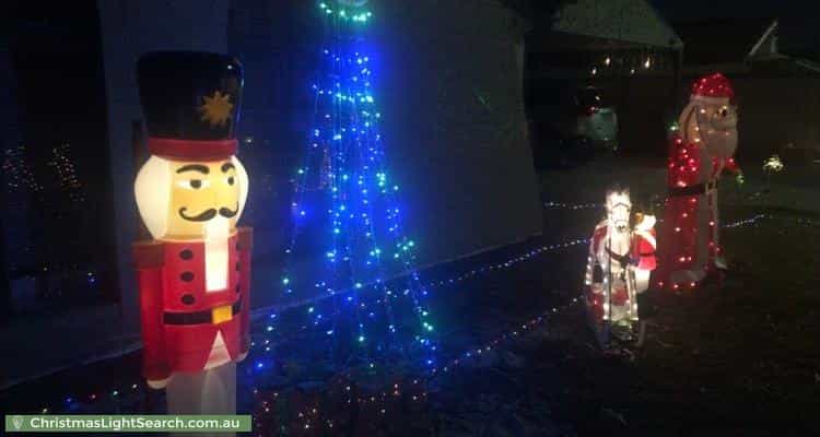 Christmas Light display at  Narval Way, Ferndale