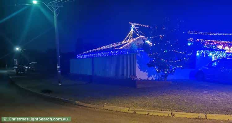 Christmas Light display at 50 Moorhen Drive, Yangebup