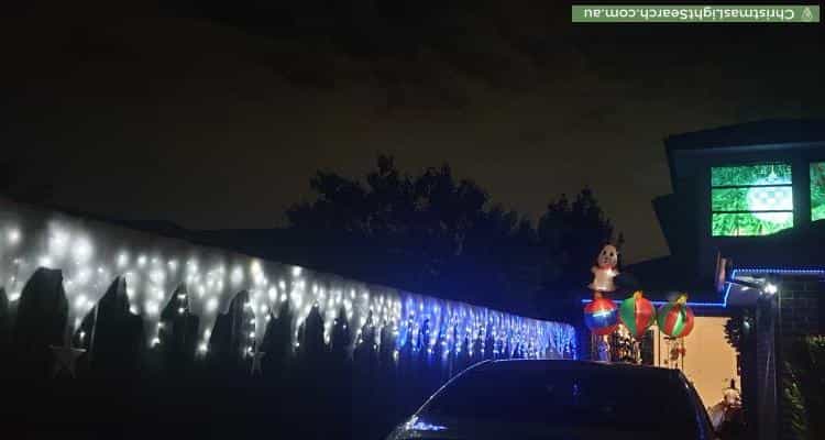 Christmas Light display at 29 Angus Avenue, Altona North