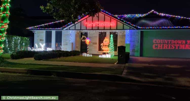 Christmas Light display at 10 Hank Street, Lockleys