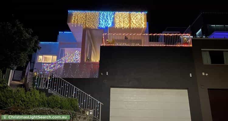 Christmas Light display at 12 Ahmatt Street, Ngunnawal