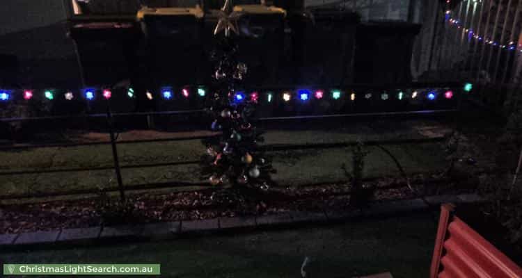 Christmas Light display at 15 Blight Street, Davoren Park