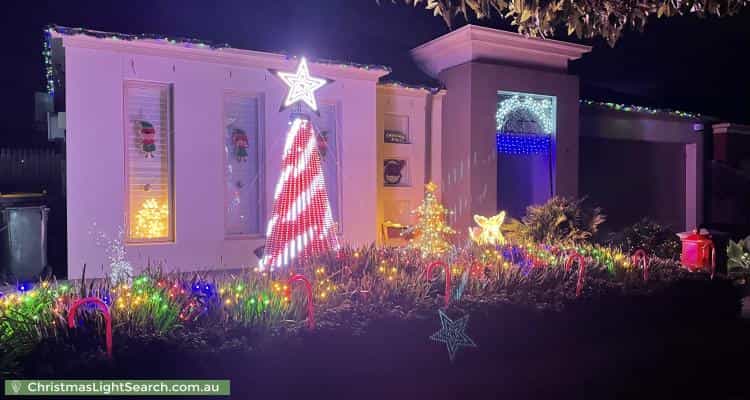 Christmas Light display at 33 Philip Street, Altona Meadows