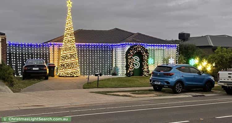 Christmas Light display at 57 Babele Road, Tarneit
