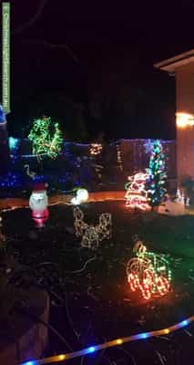 Christmas Light display at 7 Tracey Drive, Vermont South