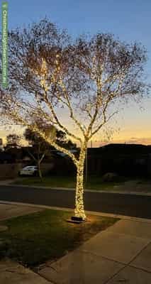 Christmas Light display at 4 Windella Grove, Skye