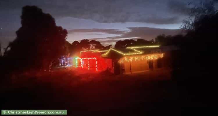 Christmas Light display at  Frahn Road, Northern Heights