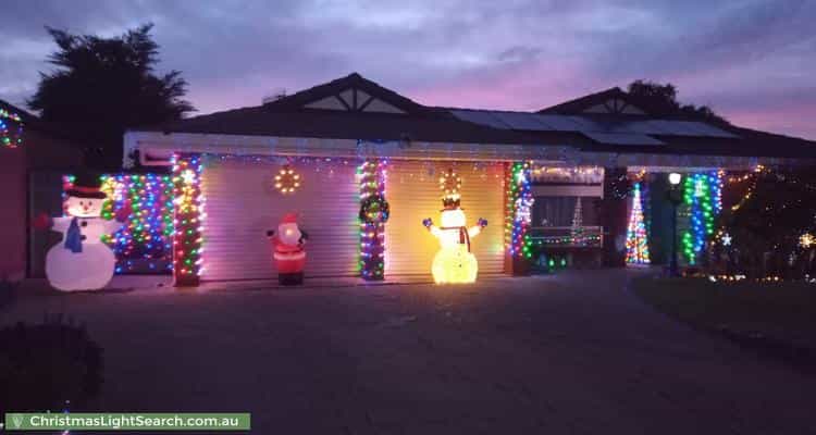Christmas Light display at 28 Applecross Drive, Blakeview