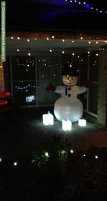 Christmas Light display at 6 Kenton Valley Road, Lobethal