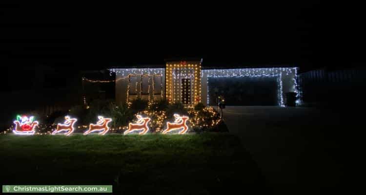 Christmas Light display at 3 Louise Crescent, Morphett Vale