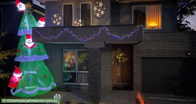 Christmas Light display at 20A Marbray Drive, Glen Waverley
