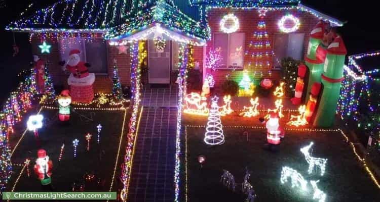 Christmas Light display at  Clyde Street, Ferntree Gully