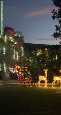 Christmas Light display at 8 Simpson Court, Werribee