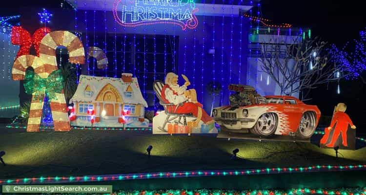 Christmas Light display at Marabou Street, Baldivis
