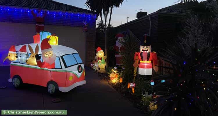 Christmas Light display at 1 Cordoba Way, Mernda