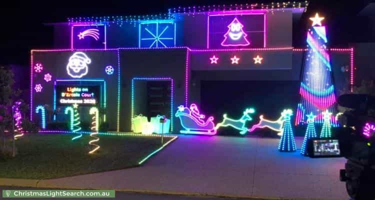 Christmas Light display at 3 D'Ercole Court, Gwelup