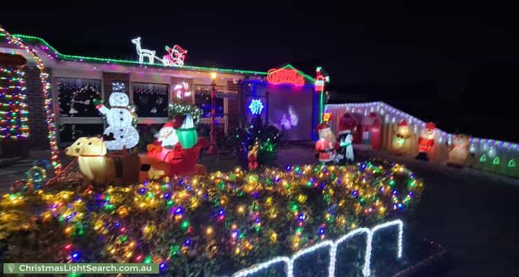 Christmas Light display at 76 Parramatta Road, Werribee