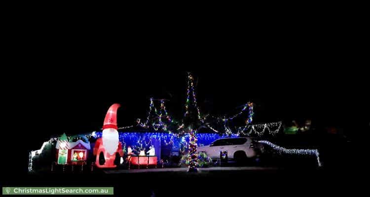 Christmas Light display at 113 Dianne Avenue, Craigieburn