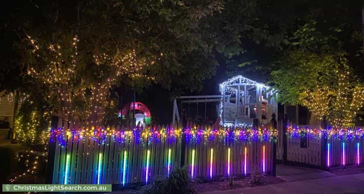 Christmas Light display at 29 Kett Street, Nunawading