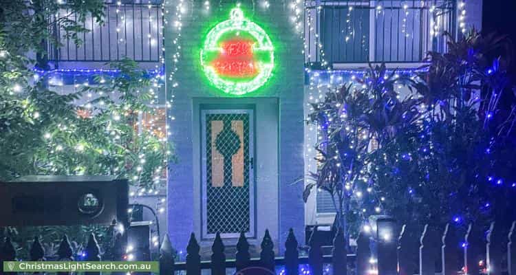 Christmas Light display at 49 Spring Hill Circle, Currans Hill